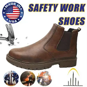 AirFlow Safety Boots Water Proof Anti Smash Protection