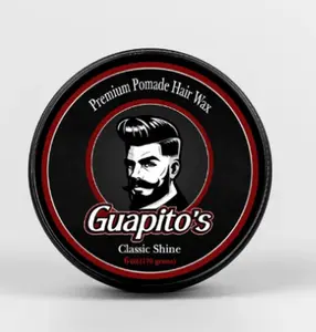 Guapito's Classic Shine Cream Pomade - Premium Hair Wax for Shine and Style 6oz