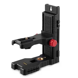 Zokoun Multifunctional L-Shape Magnetic Bracket Laser Level Adapter LB01 - Fully Adjustable Magnetic Pivoting Base for 360 Degree Wall & Ceiling Mount