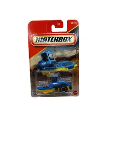 Matchbox Road Roller Diecast blue