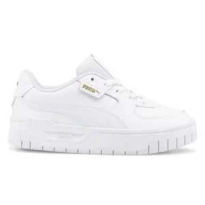 PUMA Kids Girls Cali Dream Lace Up  Sneakers Shoes Casual - White