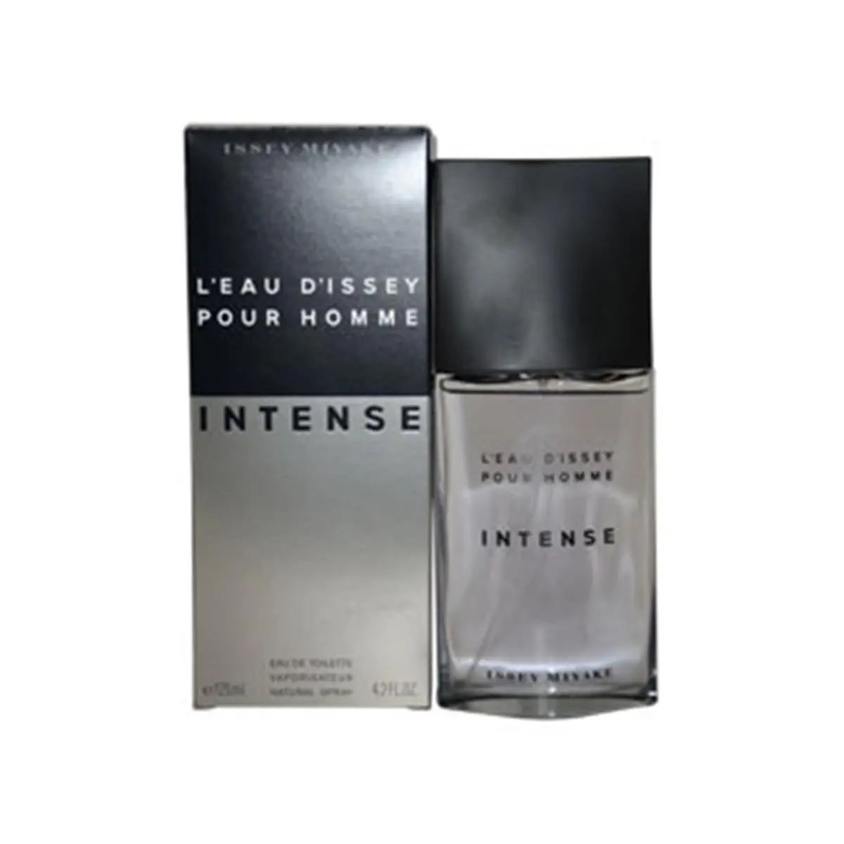 Issey Miyake L'Eau d'Issey Pour Homme Intense Eau de Toilette Spray for Men, a Spicy, Aromatic Citrusy Fragrance Scent Blend, 4.2 fl oz