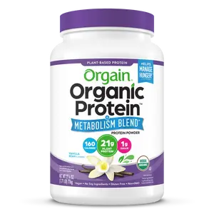 Organic Protein Powder + Metabolism Blend Vanilla Bean