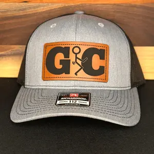 GFC leather patch hat
