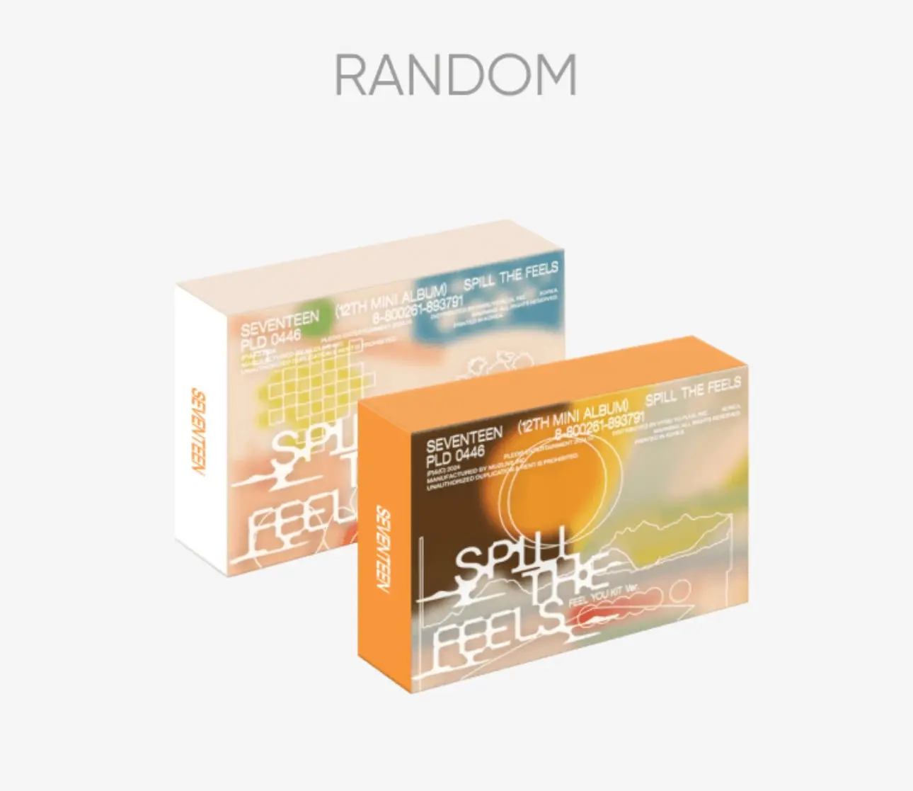 [Sealed] Seventeen - 12th Mini Album (Kit Version)