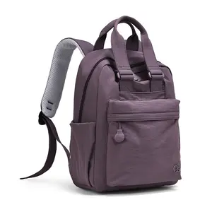 Fashionable structured double shoulder bags backpack for girls boys for women men unisex laptop bag school bag for student single shoulder handheld  ultra-lightweight waterproof for travel work school commuting versatile large capacity multi-compartments