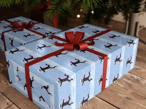 Jujutsu Kaisen Gift Wrapping Paper, Gojo Satoru Anime Gift Wrap, Christmas & Birthday Otaku Manga Paper