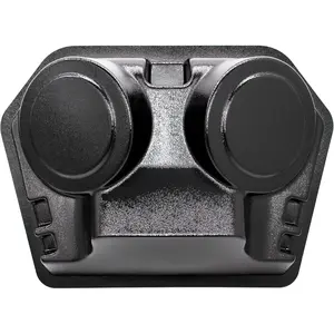 Speaker and Stereo Overhead Console Housing Compatible with Golf Cart UTV Polaris RZR Boat Marine Empty Console with Double Sided Tape