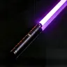 7 Color LED Light Saber Lamp, Glowing Stick with Impact Sound Effect, Rechargeable Party Prop for Role Play Stage Performance, Portable Rechargeable Lightsaber, Light Up Saber, Rechargeable Glow Sword
