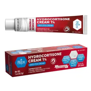Hydrocortisone Cream 1%, 1 oz – Maximum Strength Anti-Itch & Anti-Inflammatory Treatment for Eczema, Dermatitis, Rashes, Poison Ivy, Redness & Minor Skin Irritation