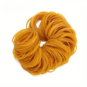 150pcs Multifunctional Rubber Bands, 20mm Diameter, Durable Natural Rubber, Office School Home Use, Strong Elasticity
