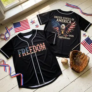 America 250th Anniversary Baseball Jersey – Patriotic Eagle Flag Design # TikTokMadeMeBuyIt # DadGratitudeTee # CelebrateDad # FathersDayOutfit # GiftForHim