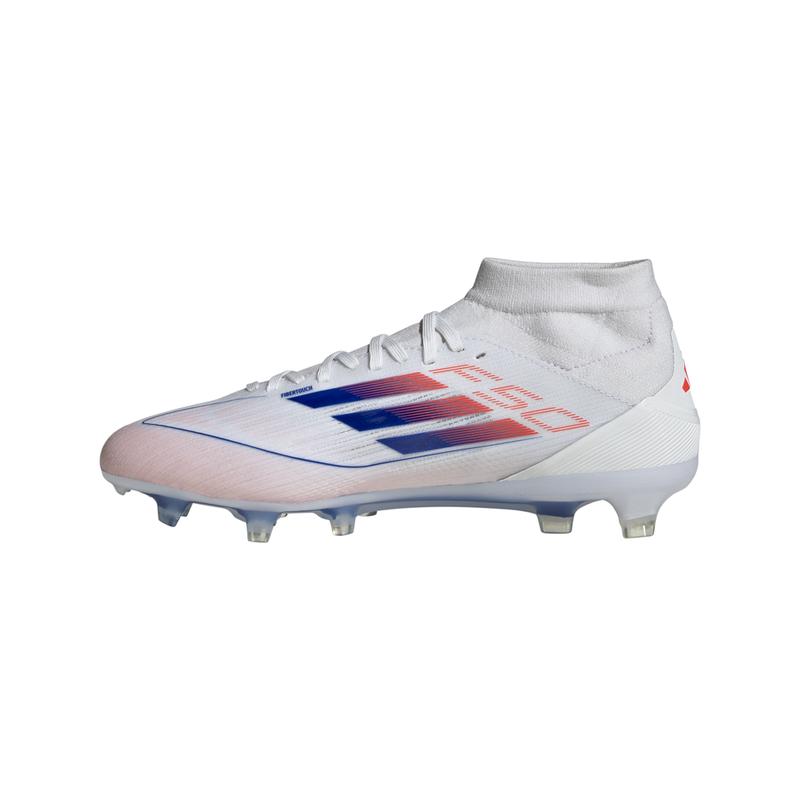 adidas Womens F50 Pro Mid Firm Ground Soccer Cleats  - White