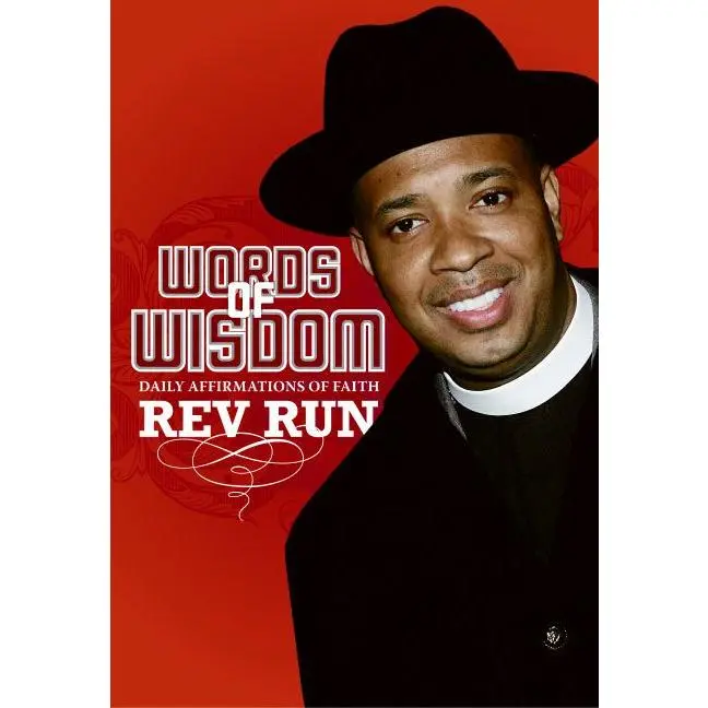 Words of Wisdom: Daily Affirmations of Faith by Rev Run [Hardback Book]