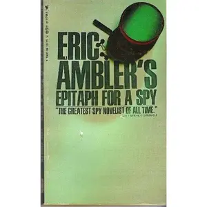 USED Book - EPITAPH FOR A SPY by Eric Ambler (Paperback) - english