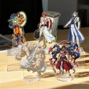 Acrylic Stand Figures Anime Record of Ragnarok Cosplay Aphrodite Brunhilde Geru Randgriz Standing Model Plate Holder Desk Decor