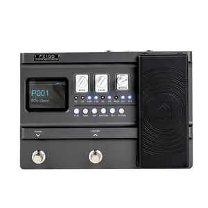 FLAMMA FX100 Guitar Multi-effects Pedal with 55 Amp Models 151 Built-in Effects 80' Looper 40 Drum Machine 10 3rd Party IR Slots Headphone OTG for Home Practice Performance Live Streaming Visit the FLAMMA Store