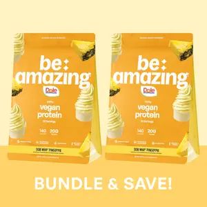 Duo Dole Whip Pineapple Vegan Protein Powder Bundle | Be Amazing Dole Whip Pineapple Vegan Protein Powder Bundle Duo Dole Whip Pineapple Vegan Protein Powder Bundle | Be Amazing Dole Whip Pineapple Vegan Protein Powder Bundle