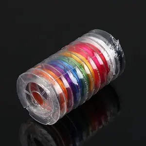 DIY Galaxy Elastic String Set - 12 Vibrant Colors for Bracelets & Jewelry Making - High-Quality Durable Strings for Beginners & Experts - Ships from US - Crafts Beads