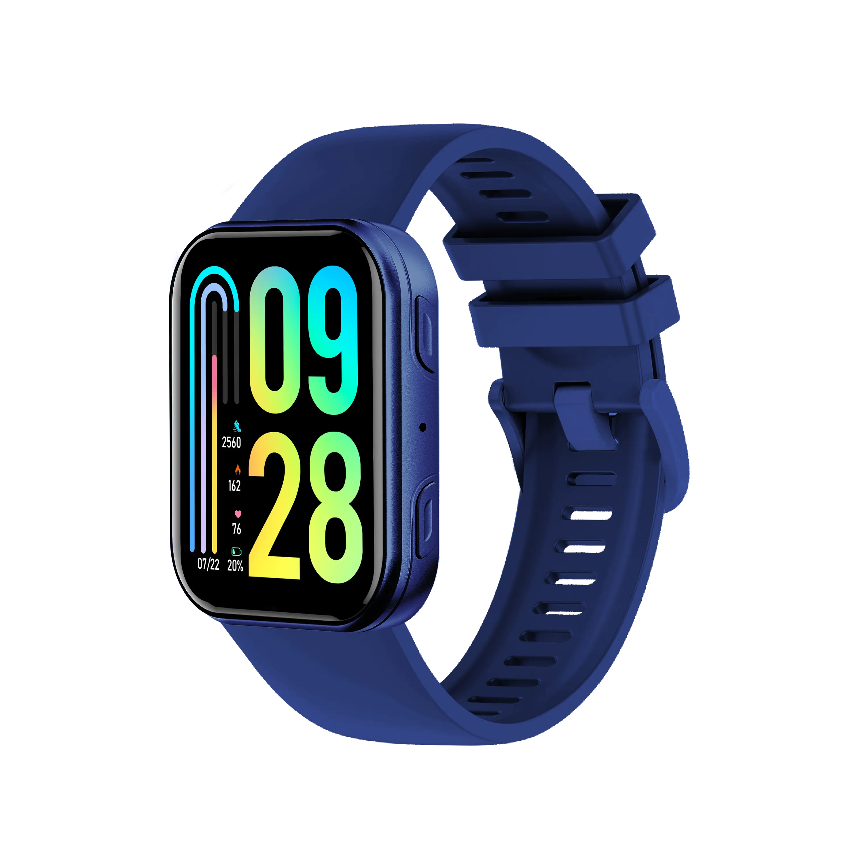 Men's 1.73in Rectangular Screen Analog-Digital Smartwatch - Bluetooth, Pedometer, Activity Tracker, Multiple Sports Modes, IP68 Waterproof, Message Notifications, Call Alerts, Sleep Monitor, iOS & Android Compatible Wearable Device