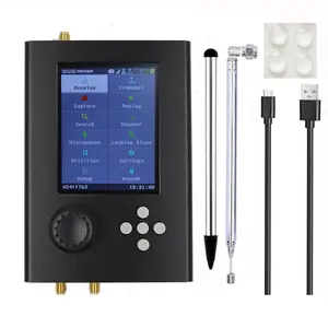 3.2"HackRF One V1.7.3 Portapack H2 1MHz-6GHz SDR Software Defined Wireless Black