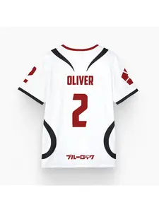 Mens Anime Jersey Blue Lock Sae Itoshi Role Playing 3d Print T-shirt Men Women Fashion Oversized Short Sleeve T Shirt Breathable