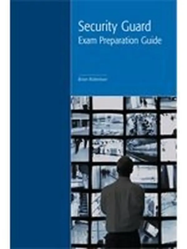 USED Book - Security Guard Examination Preparation Guide by Brian Robertson (Paperback)