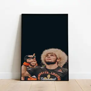 Khabib Nurmagomedov Poster , Product without frame