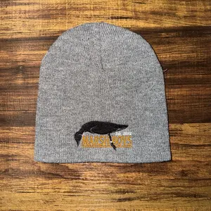 O.G 2.0 Skull Cap - Heather Grey Beanie with Marsh Boys Embroidery for all sizes!