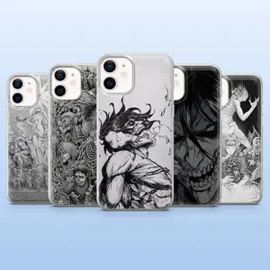 Cool Anime Phone Case – Manga Hero Titan Inspired Cover for iPhone Compatible with iPhone XS max 11, 12, 13, 14, 15, 16, 17 – check our available sizes