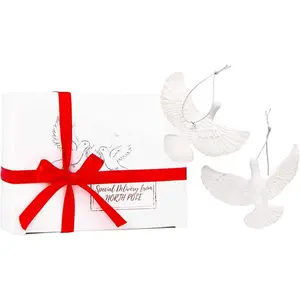 Style Friendship Doves - Alone 2 Resin Christmas Ornament Set of Two Doves - Best Gift for Someone Special - Small