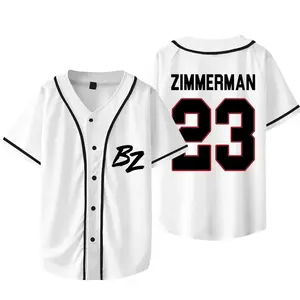Baseball Jersey - Bailey Zimmerman Religiously Tour 2026 - Plaid Fabric - Unisex - Music Tour Graphic Design Shirt - Streetwear Shirt - Casual Shirt