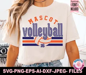 Custom Volleyball Team Shirt – Personalized Game Day Tee with Logo Design