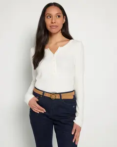 Brass Toned Circle Buckle Suede Belt