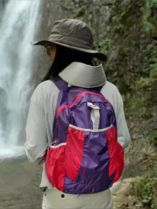 Ultra-light foldable outdoor backpack, ultra-light skin pack, portable hiking and trekking backpack