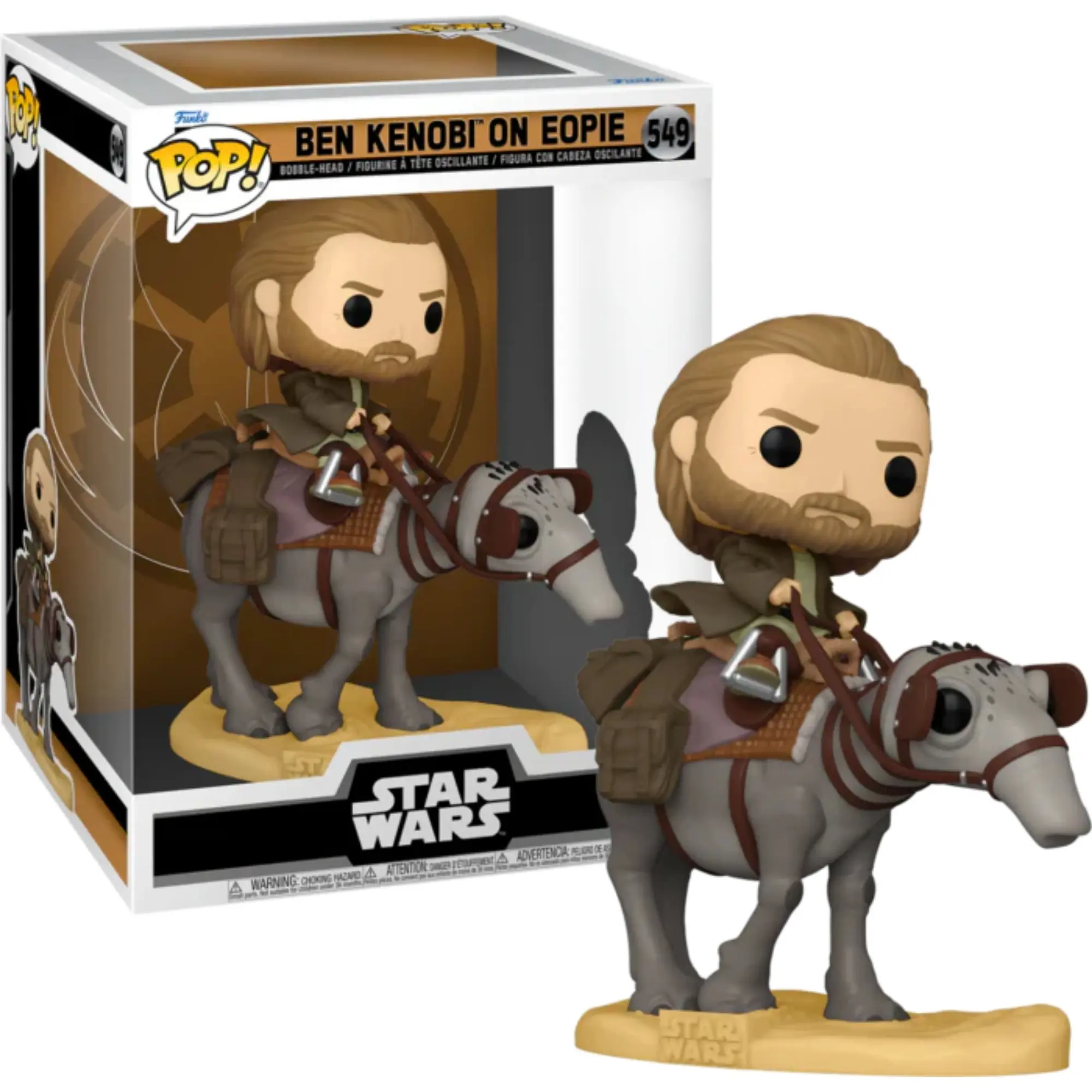 Star Wars Obi Wan Ben Kenobi on Eopie Deluxe Funko Pop! Vinyl Figure #549