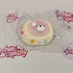 Hahajing TabaSquishy HAHAJING Squishy Toy Handmade Squishy Stress Relief Toys Taba squishy - Lychee Squishy