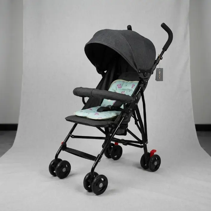Lightweight Travel Stroller for Babies - Ultra-Compact, Comfortable, Quick-Folding Design (Handbag-Sized When Folded), Wide Seat, Highly Reliable Backrest