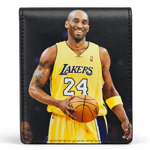 Kobe Bryant, Lakers Number 24 Basketball Genuine Leather Wallet