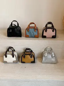 Elegant Mini Bag for Shopping, Travel, and, Perfect Match with Dresses and Denim Style, Stylish Accessory for All Seasons, Pu Leather Bag, Elegant Minimalist Handbag