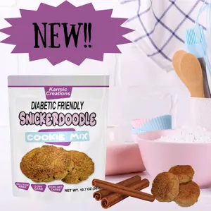Diabetic Friendly Gluten Free, Sugar Free Snickerdoodle Cookie Mix