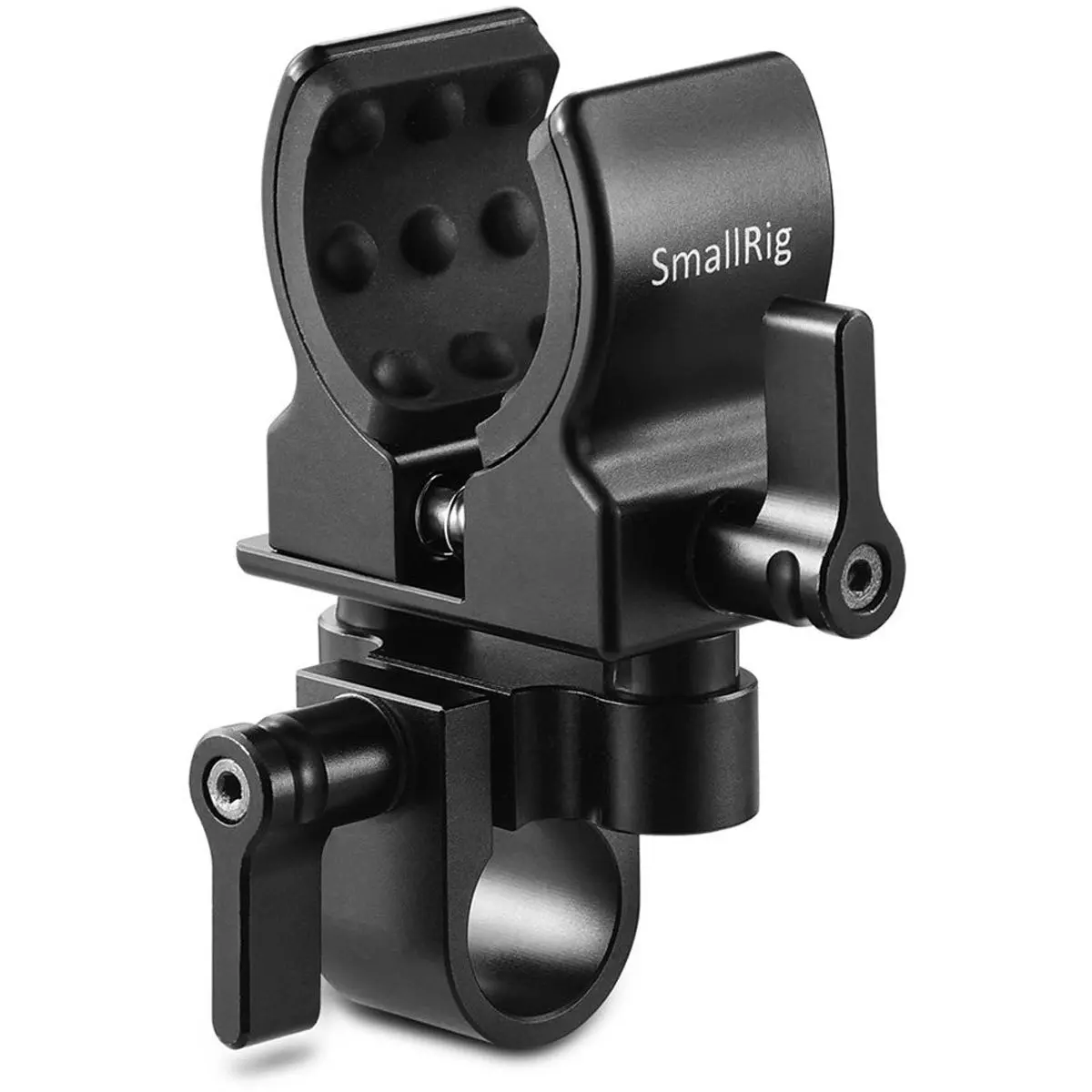 SmallRig 1993B Universal Shotgun Microphone Mount, Music Accessories with Adjustable Grip, Handle, and Rod Clamp
