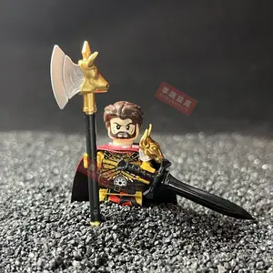 MOC New Ancient warrior heroes Movie Skeleton hero Building Blocks Model Bricks mini Action toy Figures Toy gift for children 6 popular