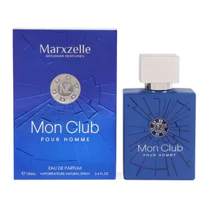 Marxzelle Designer Perfume Mon Club Pour Homme Eau de Parfum 100ml