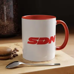 SDN Dispatch Accent Coffee Mug (11, 15oz), SDN mug, Dispatch Game Mug