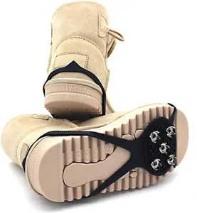 2 Types Ice Cleats (5 Teeth/8 Teeth) – Stay Safe & Stable on Any Icy Terrain! Outdoor Enthusiasts’ Choice