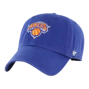 47 Brand NEW YORK KNICKS CLEAN UP SNAPBACK HAT ROYAL