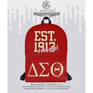 ΔΣΘ Est. 1913 - Delta Sigma Theta Paraphernalia - Backpack (Mid-Size)