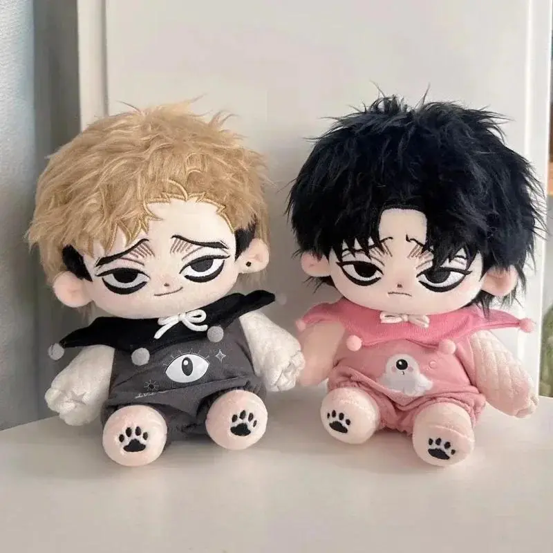 100% Brand New 20cm Anime & Manga Killing Stalking Sangwoo Yoonbum BL Koogi Soft Unisex Handsome Boy Plush, Nude Plush Gift, Cosplay Anime Clothes Toy