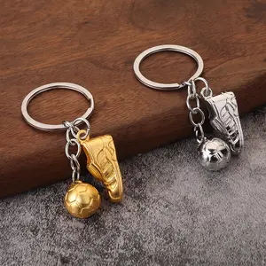 Football shoe keychain pendant sports accessory souvenir pendant